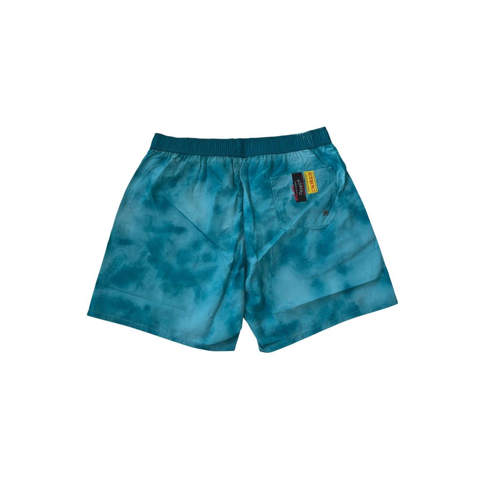 Iceberg Light Blue Polyester Men Swim Short 1728,67345744032,Clothing,Iceberg,Light Blue,M,Men,Men - Clothing,New with tags,S,Swim Shorts - Swimwear - Clothing,Swimwear - Clothing,Swimwear - Men - Clothing,XL