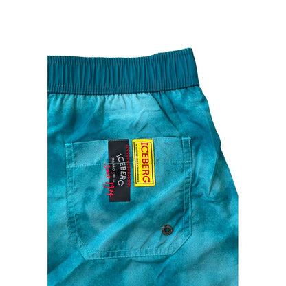 Iceberg Light Blue Polyester Men Swim Short 1728,67345744032,Clothing,Iceberg,Light Blue,M,Men,Men - Clothing,New with tags,S,Swim Shorts - Swimwear - Clothing,Swimwear - Clothing,Swimwear - Men - Clothing,XL
