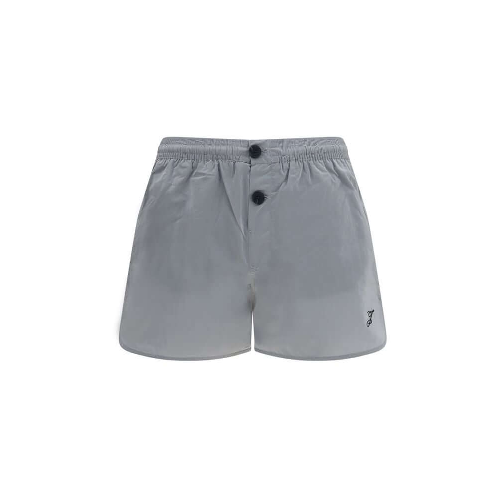 Jacquemus Gray Polyamide Bermuda Shorts