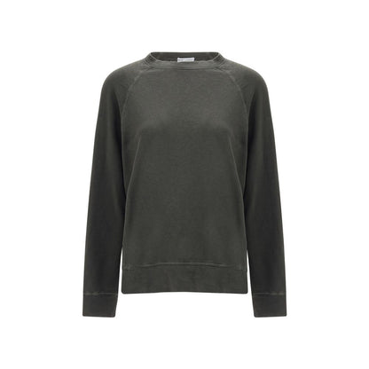 James Perse Gray Cotton Sweatshirt James Perse