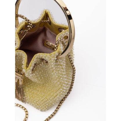 Jimmy Choo Yellow Bon Bon Micro Crystals Bucket