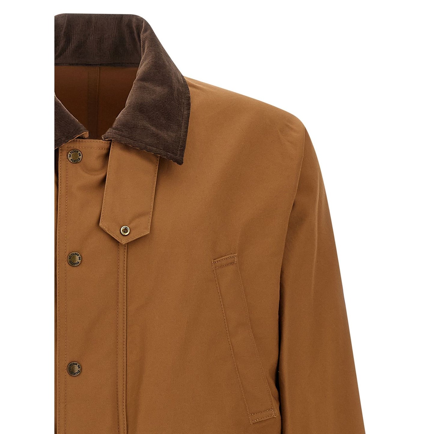 Junya Watanabe Brown Cotton Shell Jacket