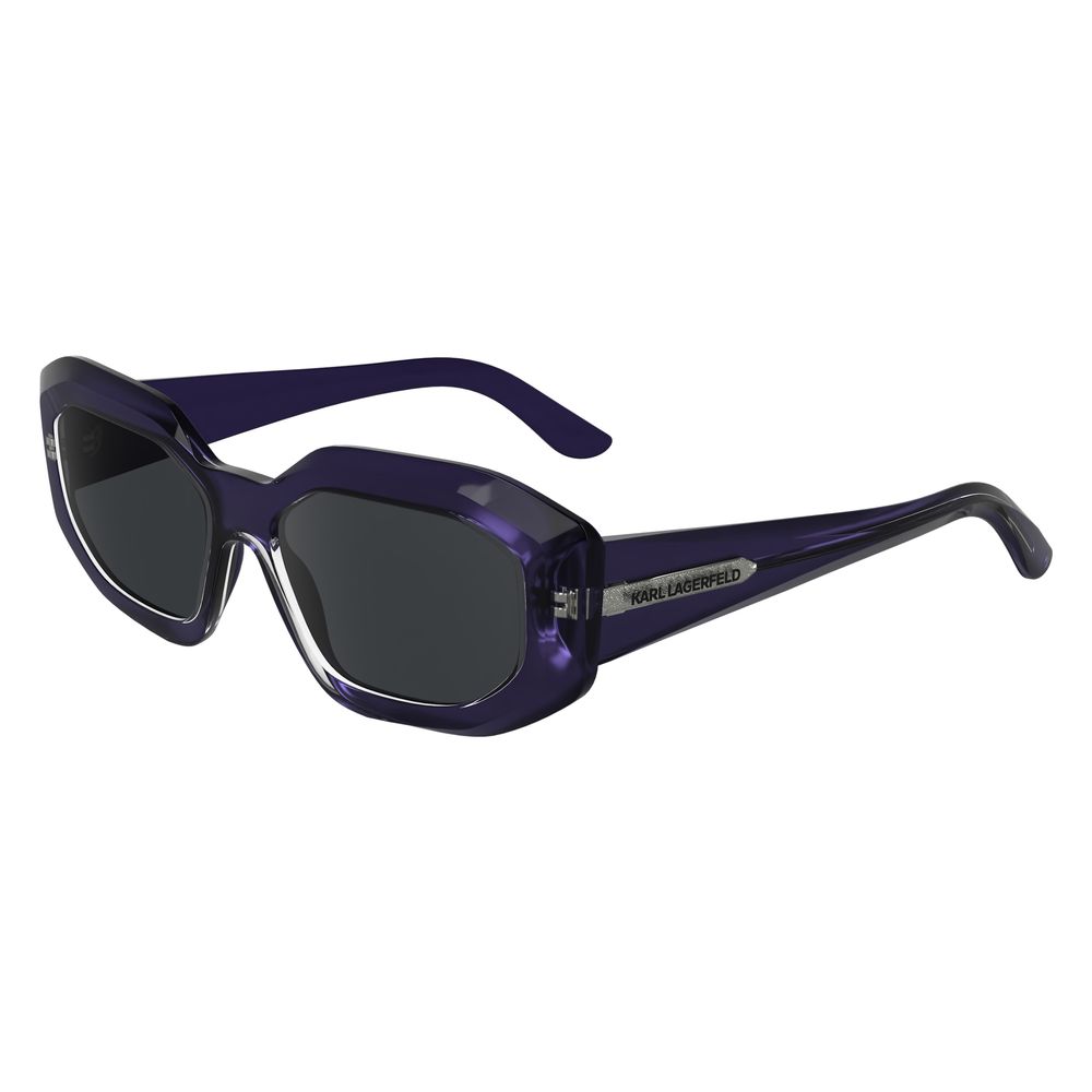 Karl Lagerfeld Purple Injected Sunglasses