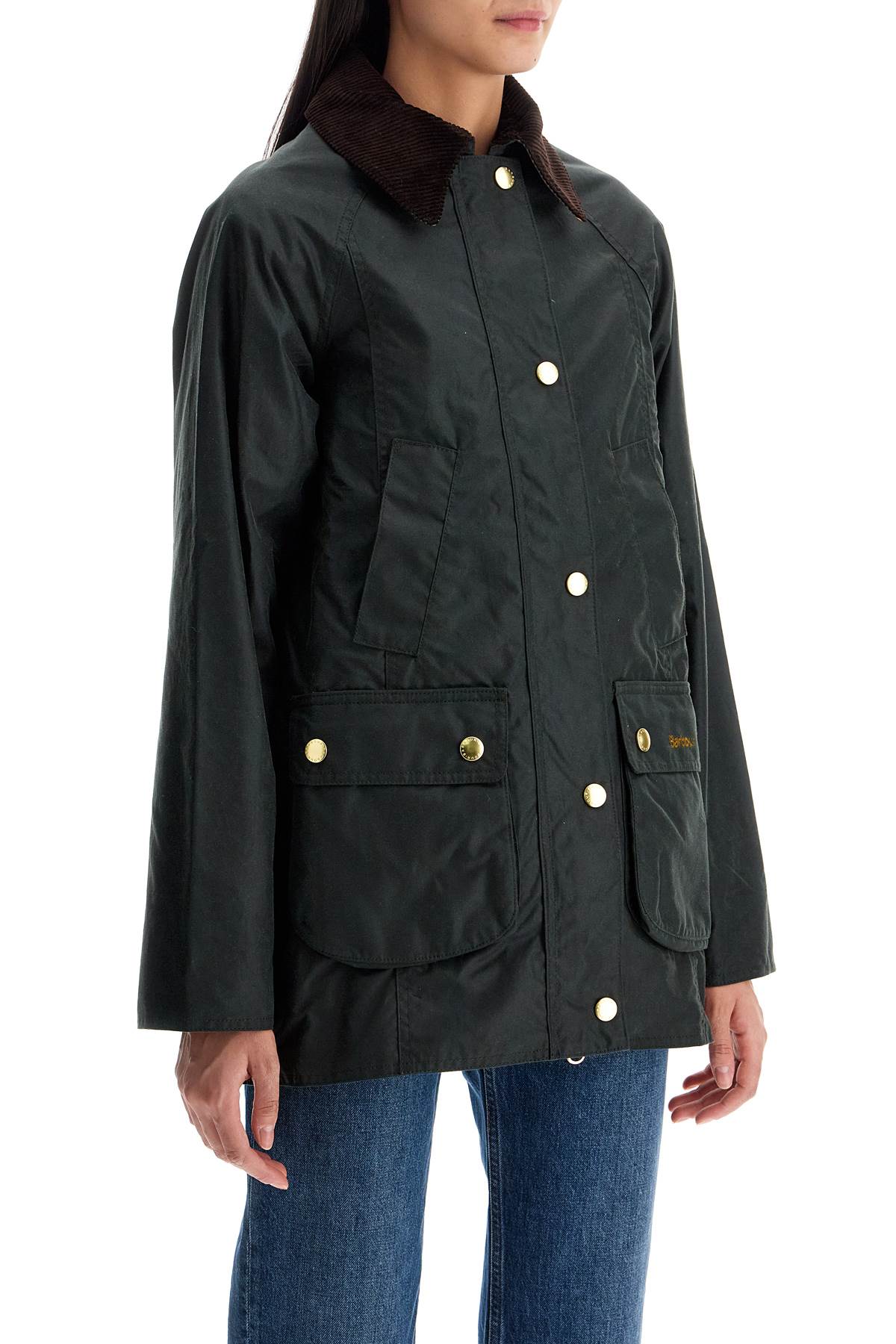 Barbour modern beadnell waxed