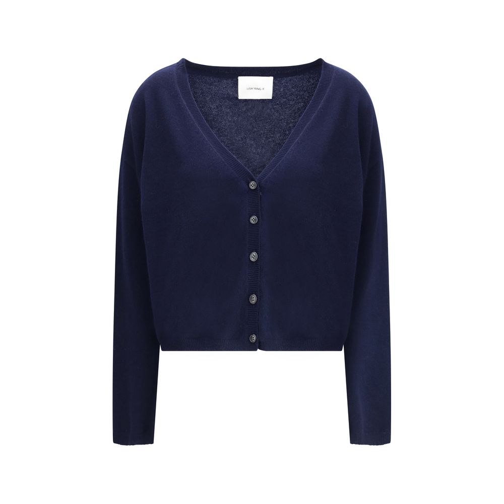 Lisa Yang Blue Cashmere Cardigan Lisa Yang
