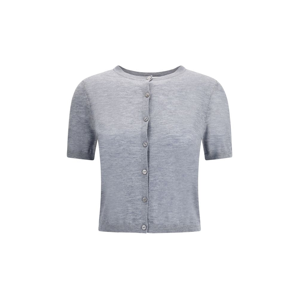 Lisa Yang Gray Cashmere Cardigan Lisa Yang