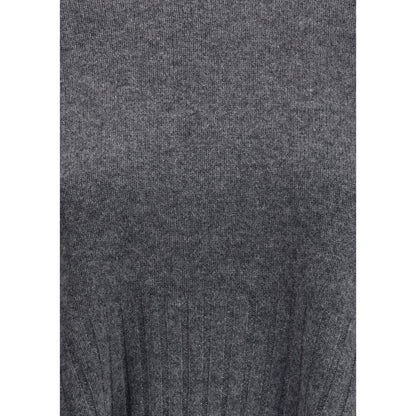 Loulou De Saison Gray Cashmere Sweatshirt Loulou De Saison