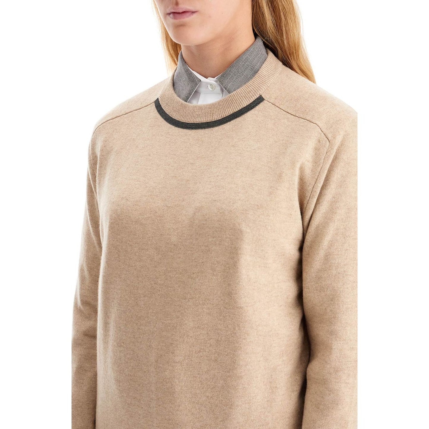 Brunello Cucinelli cashmere crewneck pullover Knitwear Brunello Cucinelli