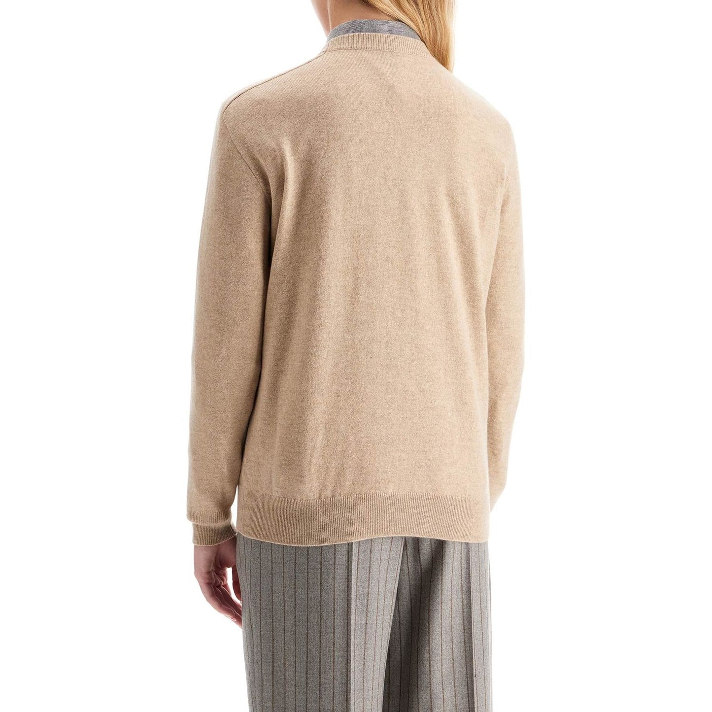 Brunello Cucinelli cashmere crewneck pullover Knitwear Brunello Cucinelli