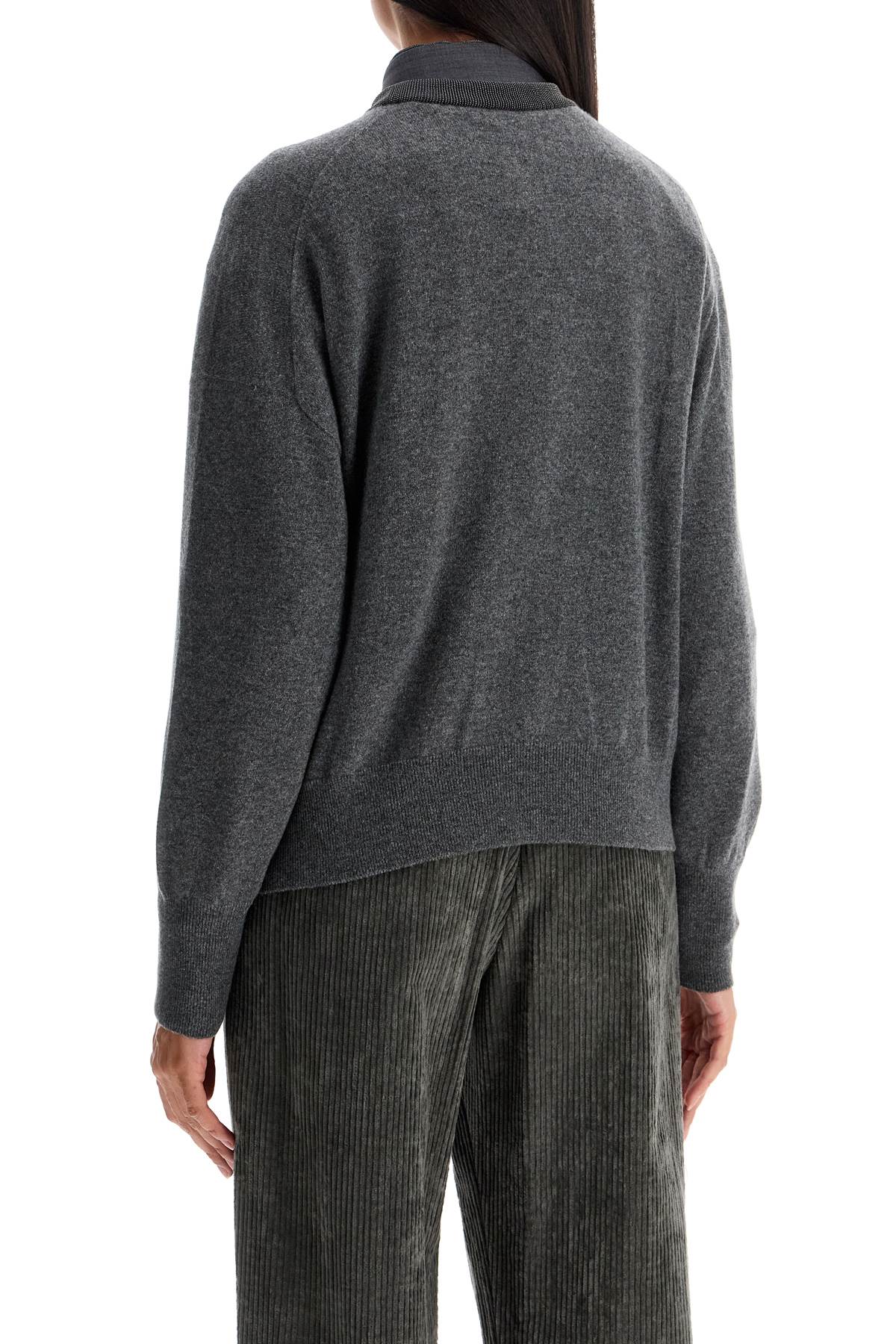 Brunello Cucinelli Brunello Cucinelli "pullover with precious rib