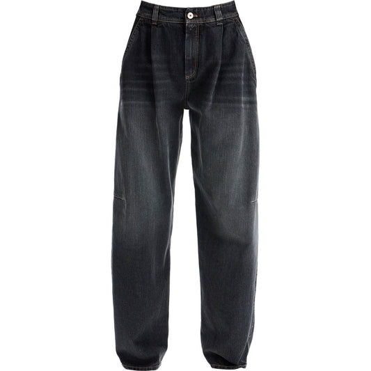 Brunello Cucinelli curved leg jeans Jeans Brunello Cucinelli