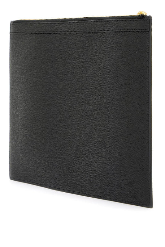 Thom Browne leather medium document holder