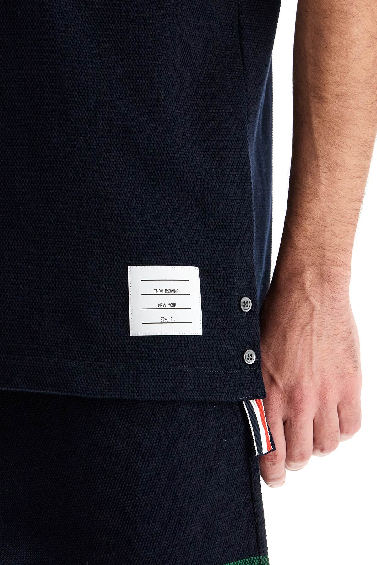 Thom Browne 4-bar polo shirt Topwear Thom Browne