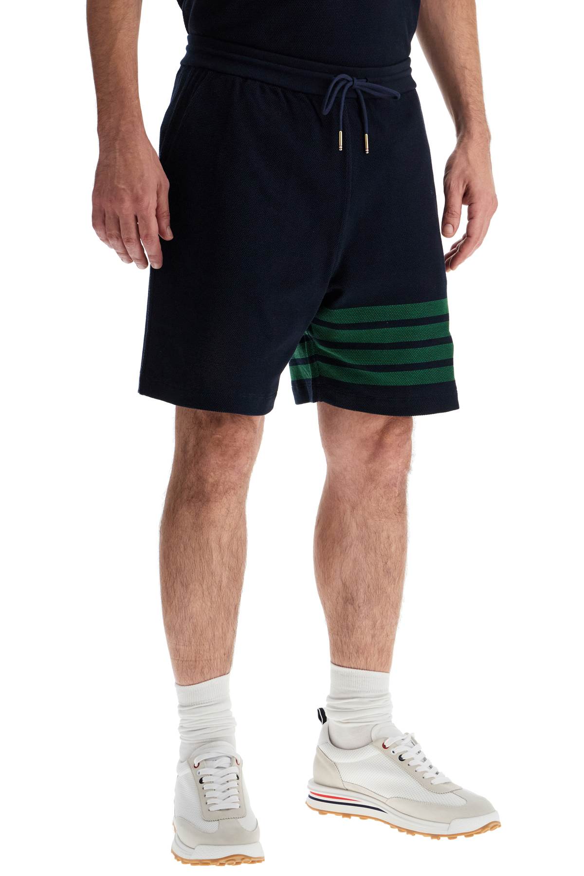 Thom Browne 4-bar cotton bermuda shorts Short trousers Thom Browne