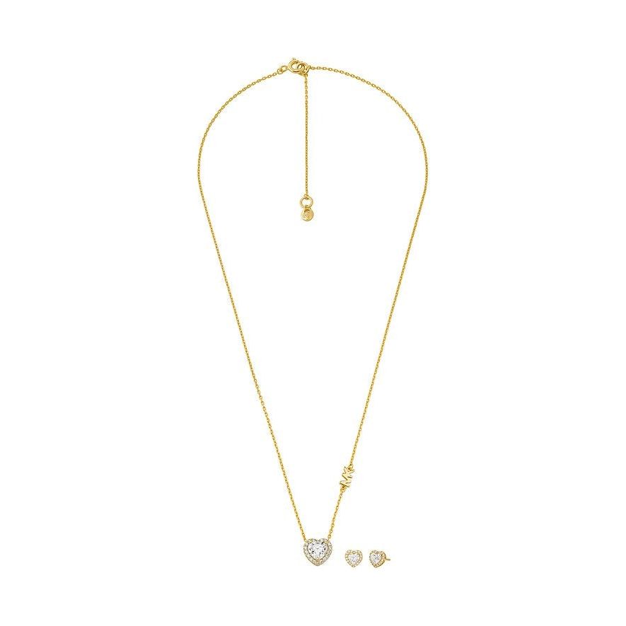 MICHAEL KORS JEWELS Mod. BRILLANCE - Special Pack Necklace + Earrings DESIGNER FASHION JEWELLERY MICHAEL KORS JEWELS