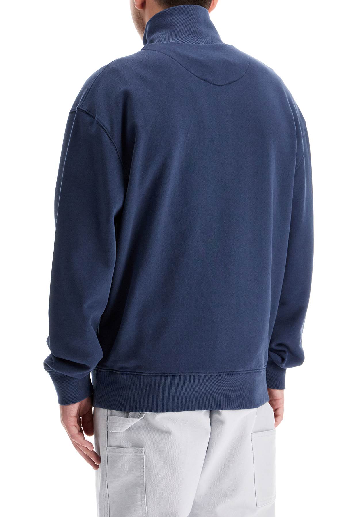 Maison Kitsune 'half-zip sweatshirt with fox head Topwear Maison Kitsune