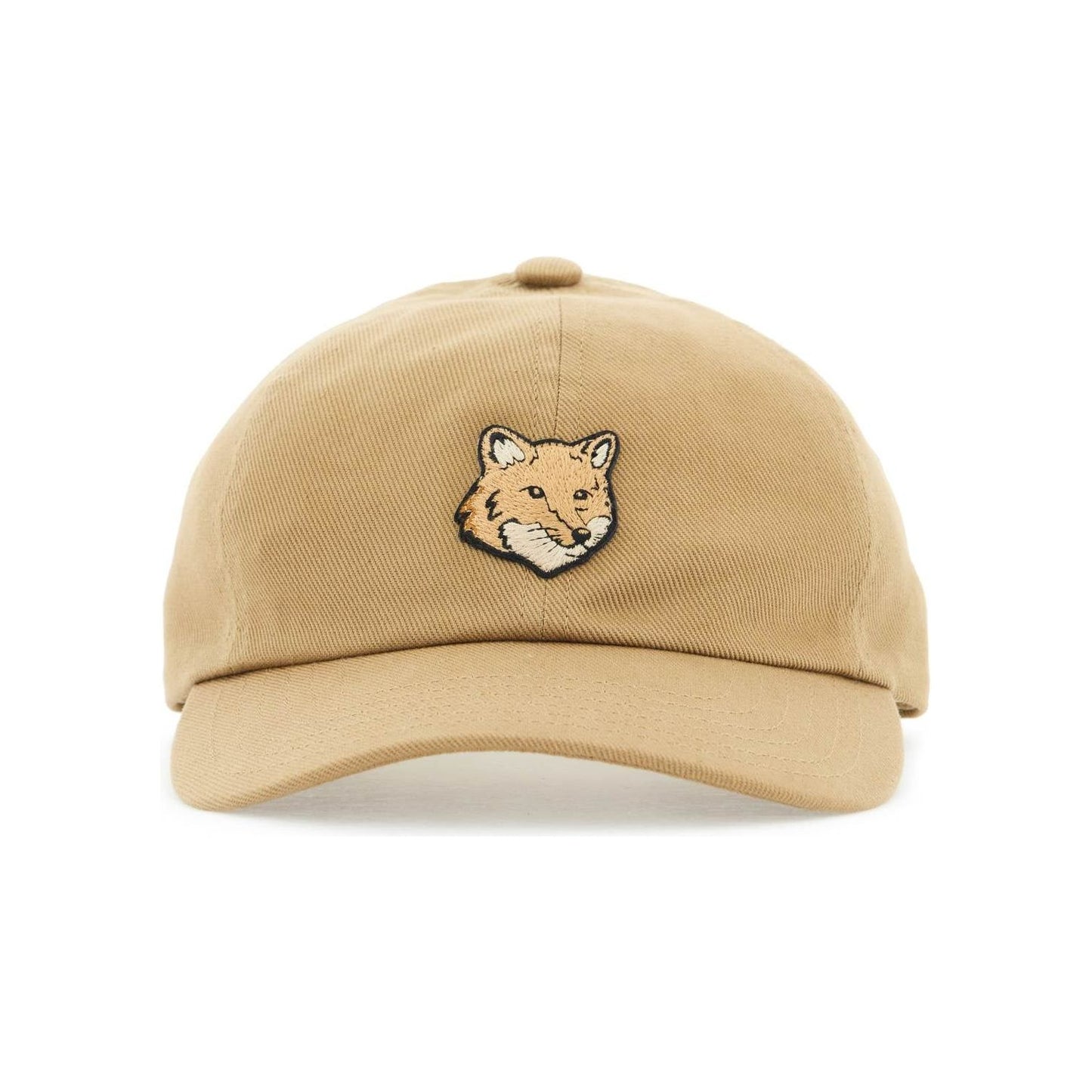 Maison Kitsune bold fox head 6p baseball cap Scarves Hats & Gloves Maison Kitsune