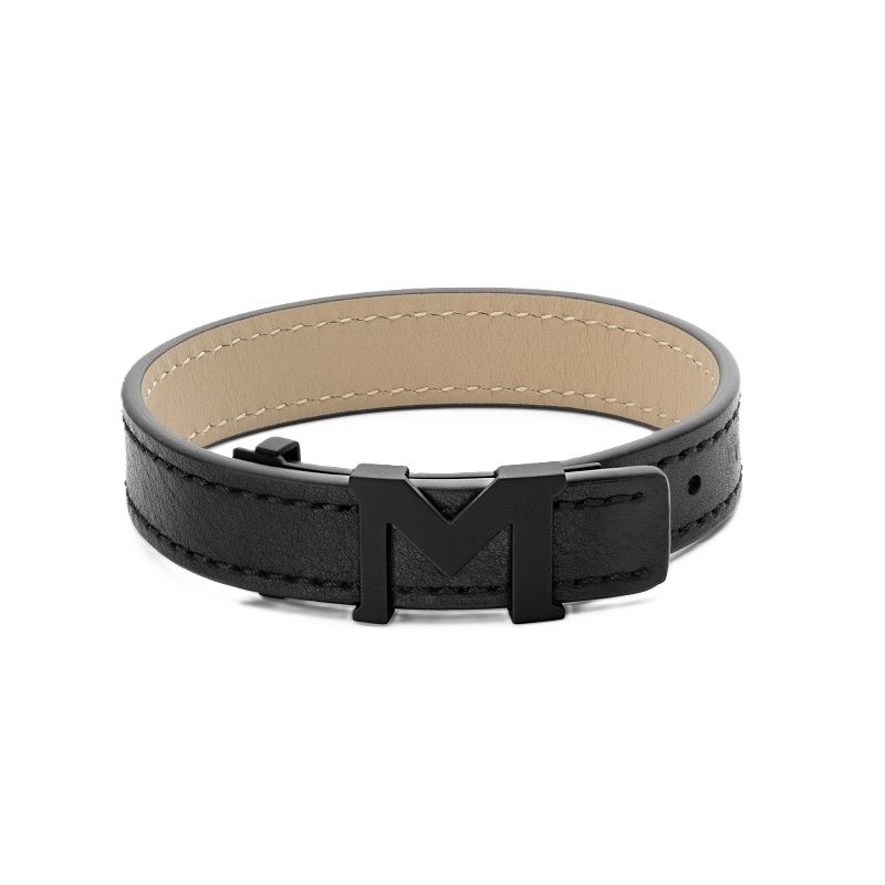 MONTBLANC LEATHER Mod. M LOGO
