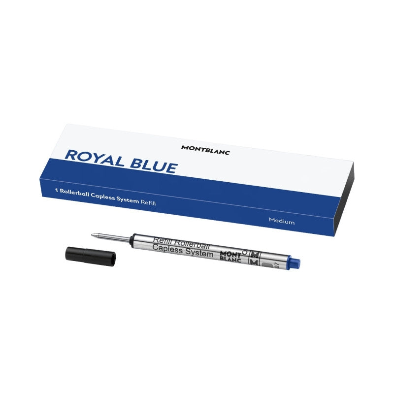 MONTBLANC Mod. ROYAL BLUE - BALLPOINT PEN REFILLS - MEDIUM - 1 PC FASHION ACCESSORIES