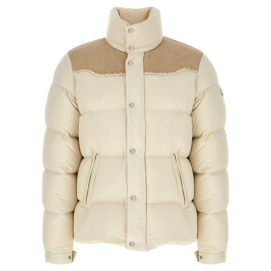 Moncler Beige Polyamide Full-Length Jacket
