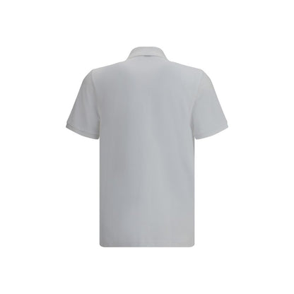 Moose Knuckles White Cotton Polo Shirt Moose Knuckles