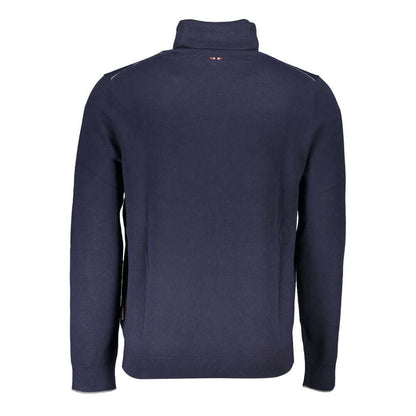 Napapijri Blue Tessuto Men Sweater