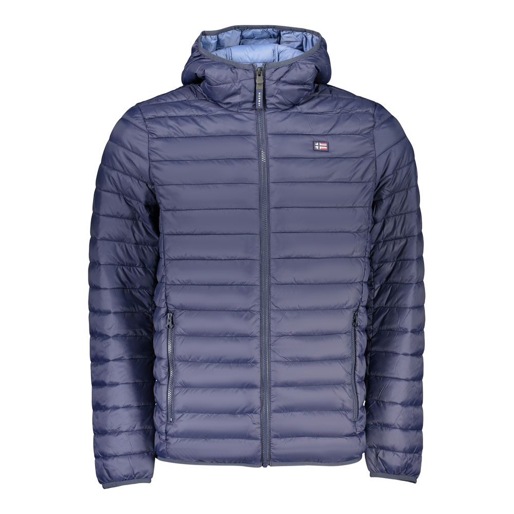 Norway 1963 Blue Polyamide Men's Jacket