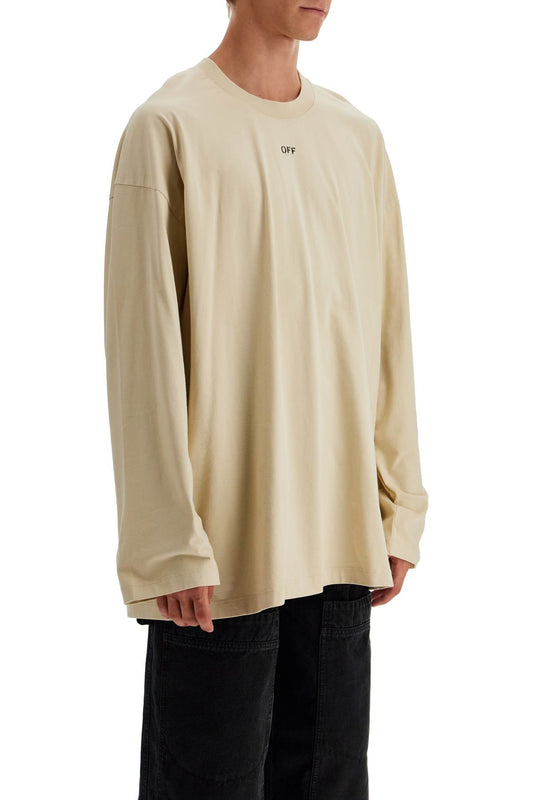 Off White Off-White long sleeve oversized t-shirt