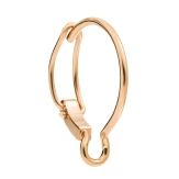ORECCHINI DODO MOD. DHB4000HOOPS0009R DESIGNER FASHION JEWELLERY