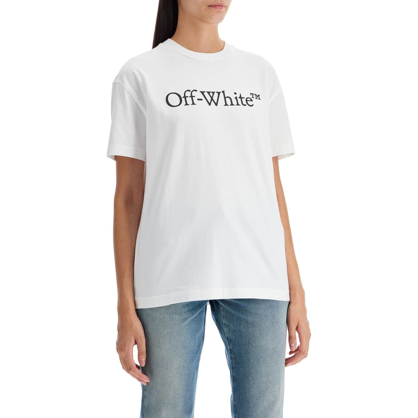 Off White Off-White t-shirt with logo print Topwear Off White