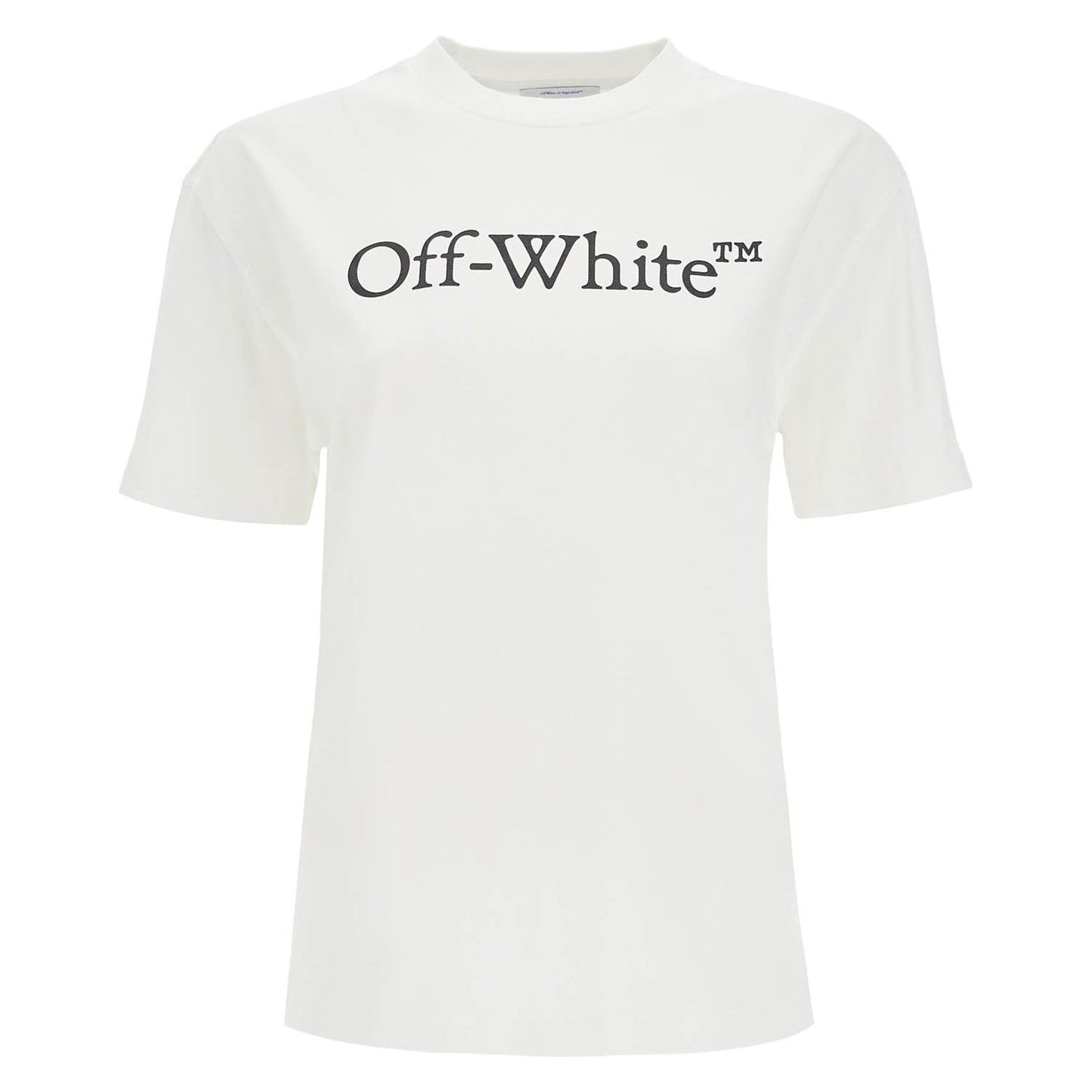 Off White Off-White t-shirt with logo print Topwear Off White