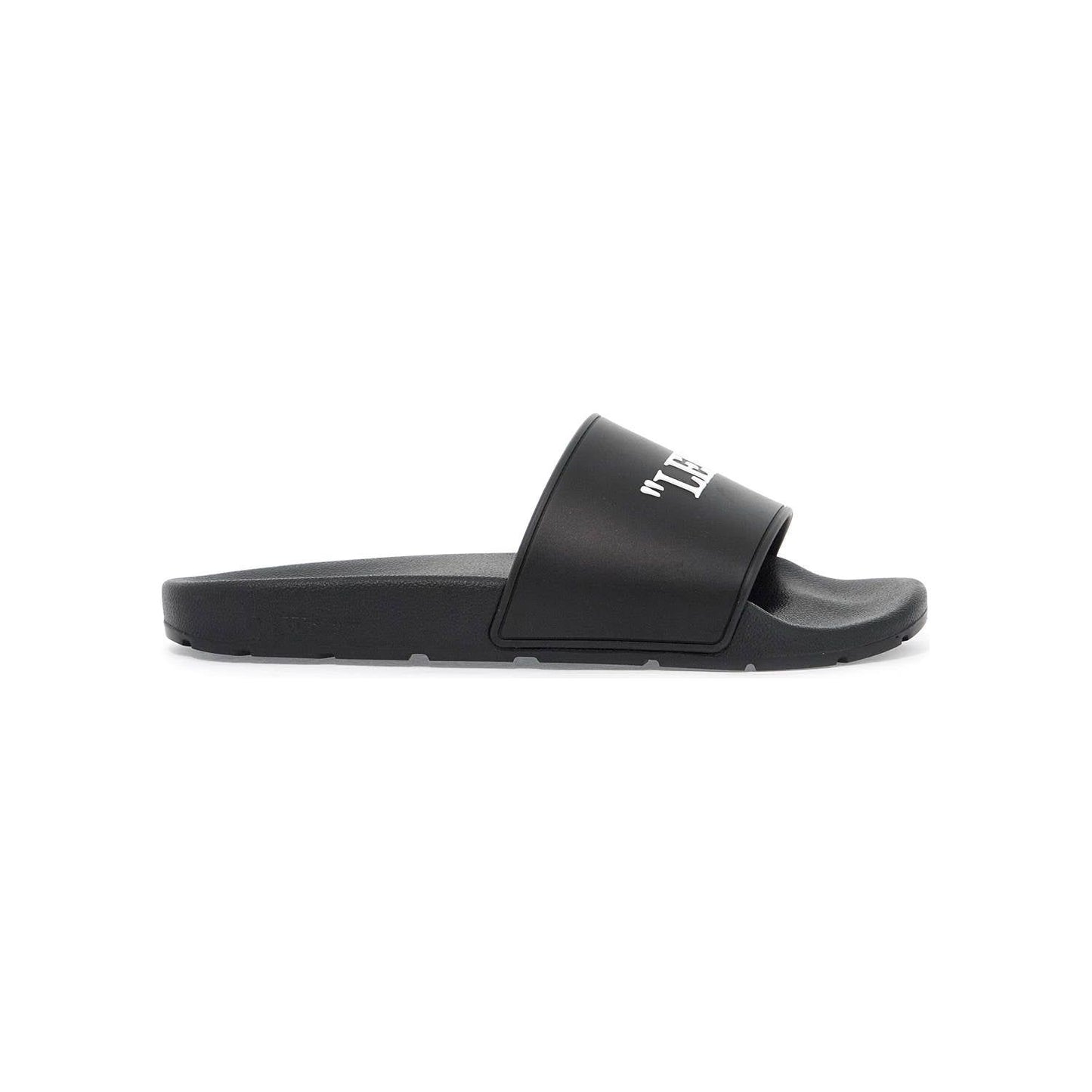 Off-White rubber slides for left and right Sandals Off-White