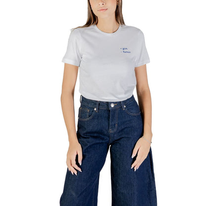 Only Bicolor Cotton T-Shirt