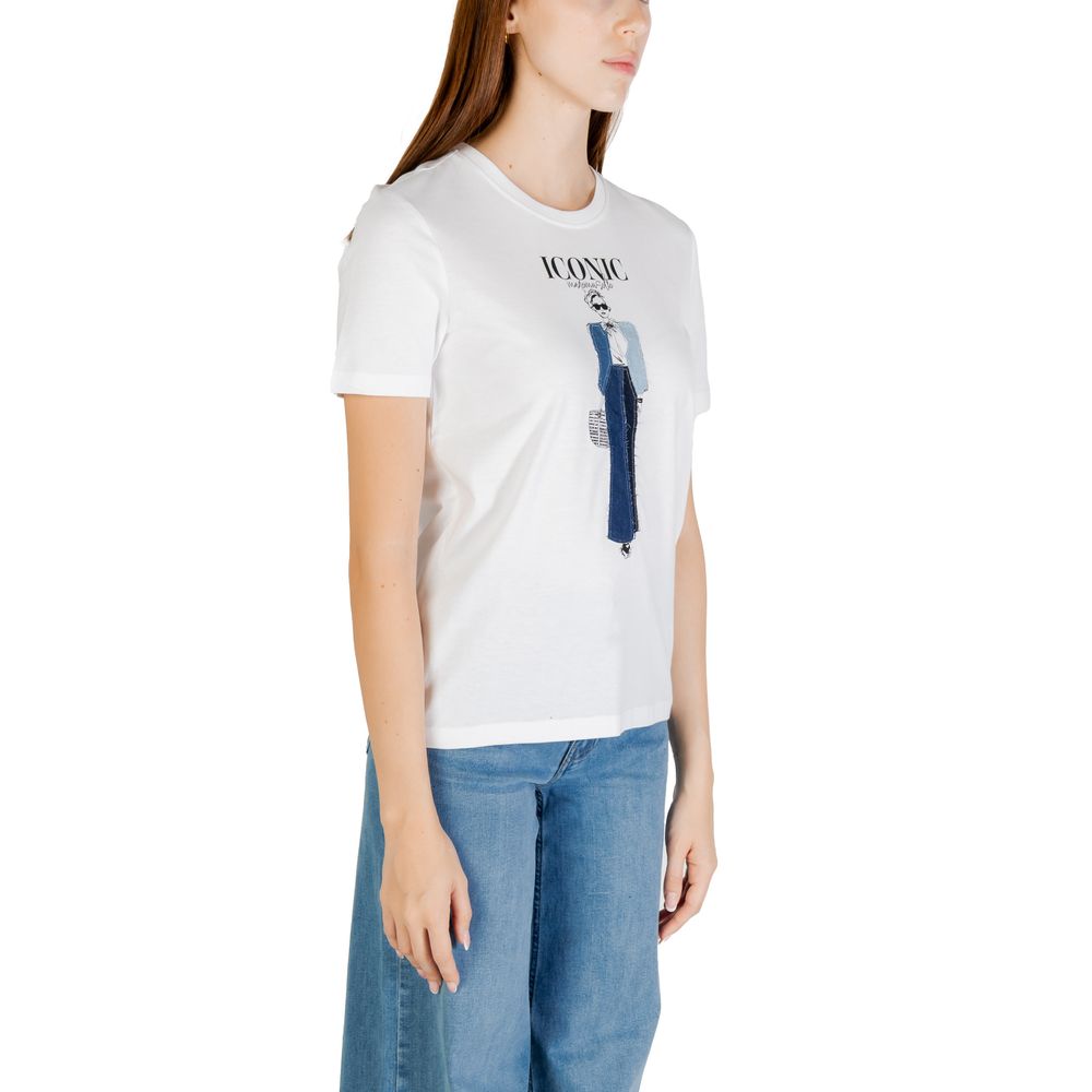 Only Blue Organic Cotton T-Shirt Only