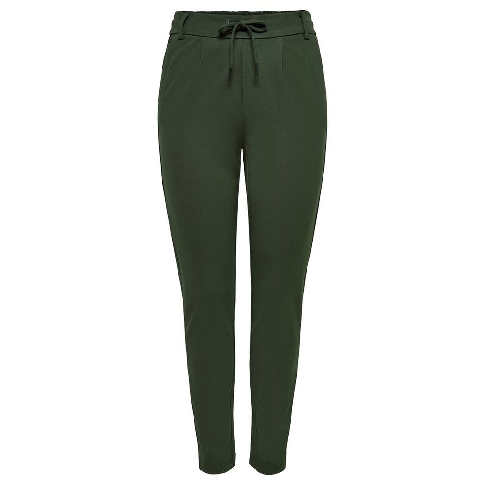 Only Green Viscose Casual Pants Only