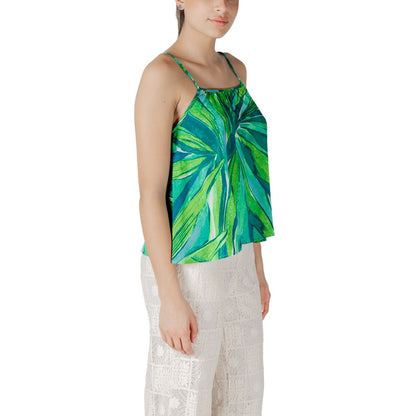 Only Green Viscose Tank Top Only