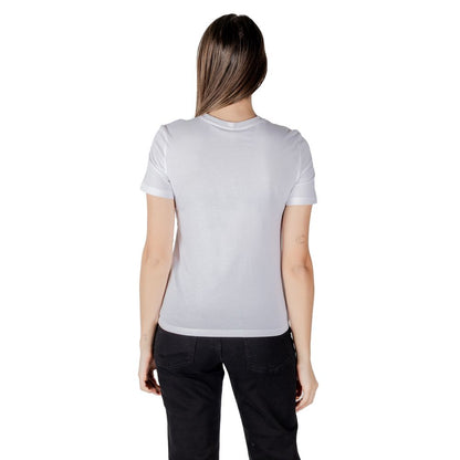 Only White Organic Cotton Long Sleeve T-Shirt Only