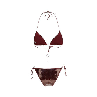 Oséree Bordeaux Polyamide Bikini Oséree
