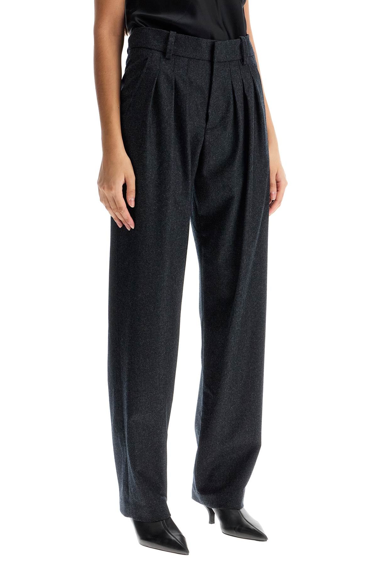 Isabel Marant casile wool flannel trousers in nine Trousers Isabel Marant