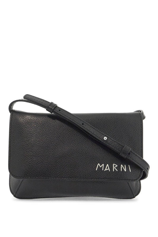 Marni flap trunk shoulder bag with