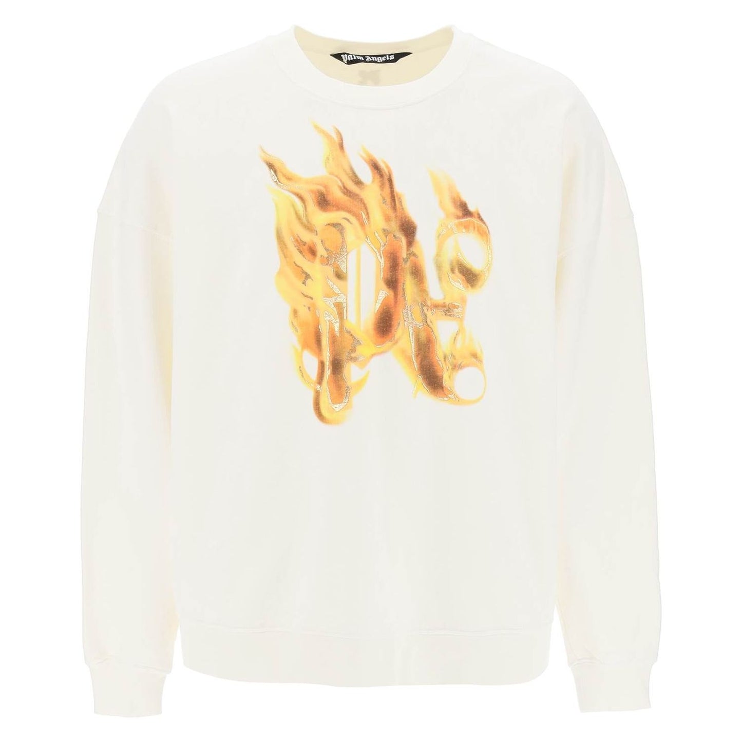 Palm Angels "burning monogram crewneck Topwear Palm Angels