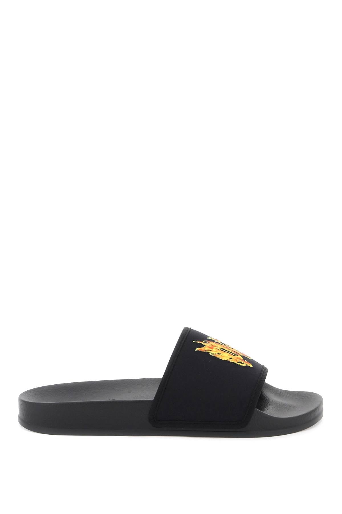 Palm Angels burning monogram nen slides