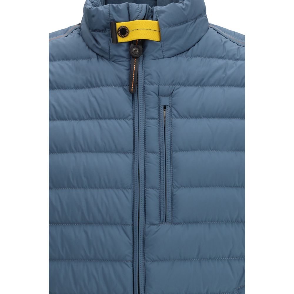 Parajumpers Blue Polyester Sleveless Jacket 1728,72470364320,Blue,Clothing,Jackets & Coats - Clothing,L,M,Men,New with tags,Parajumpers,Sleveless Jacket - Jackets & Coats - Clothing,XXL