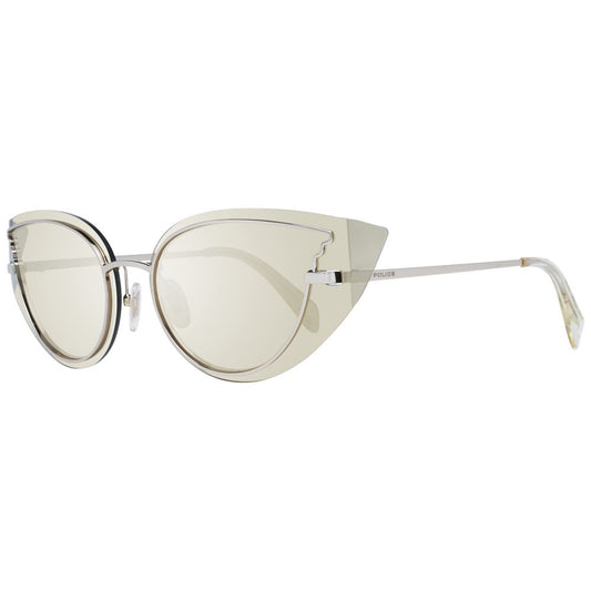 Police Gold Metal & Plastic Sunglasses