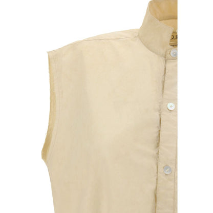 Quira Cream Cotton Shirt Quira