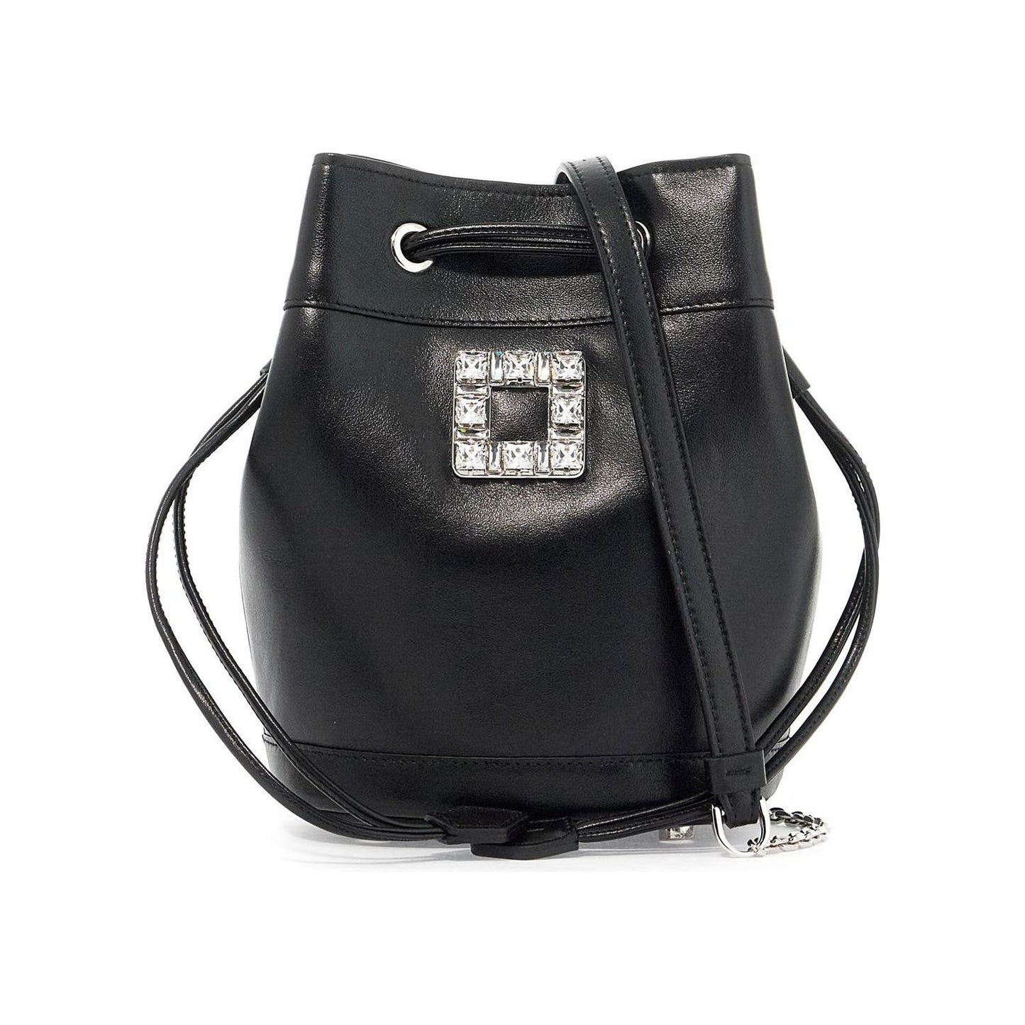 Roger Vivier mini leather tres vivier bucket bag Shopper Roger Vivier