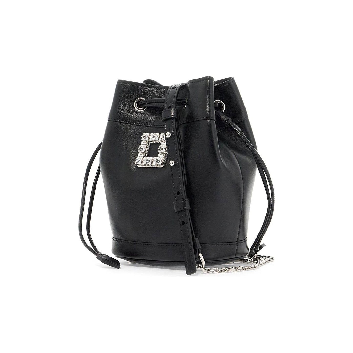 Roger Vivier mini leather tres vivier bucket bag Shopper Roger Vivier