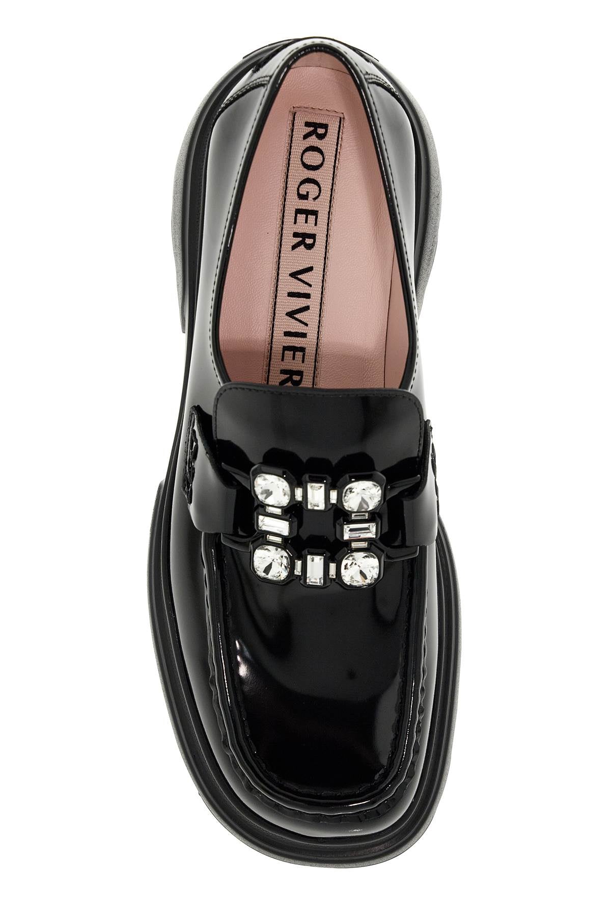 Vivier wallaviv patent leather loafers with rh Loafers Roger Vivier