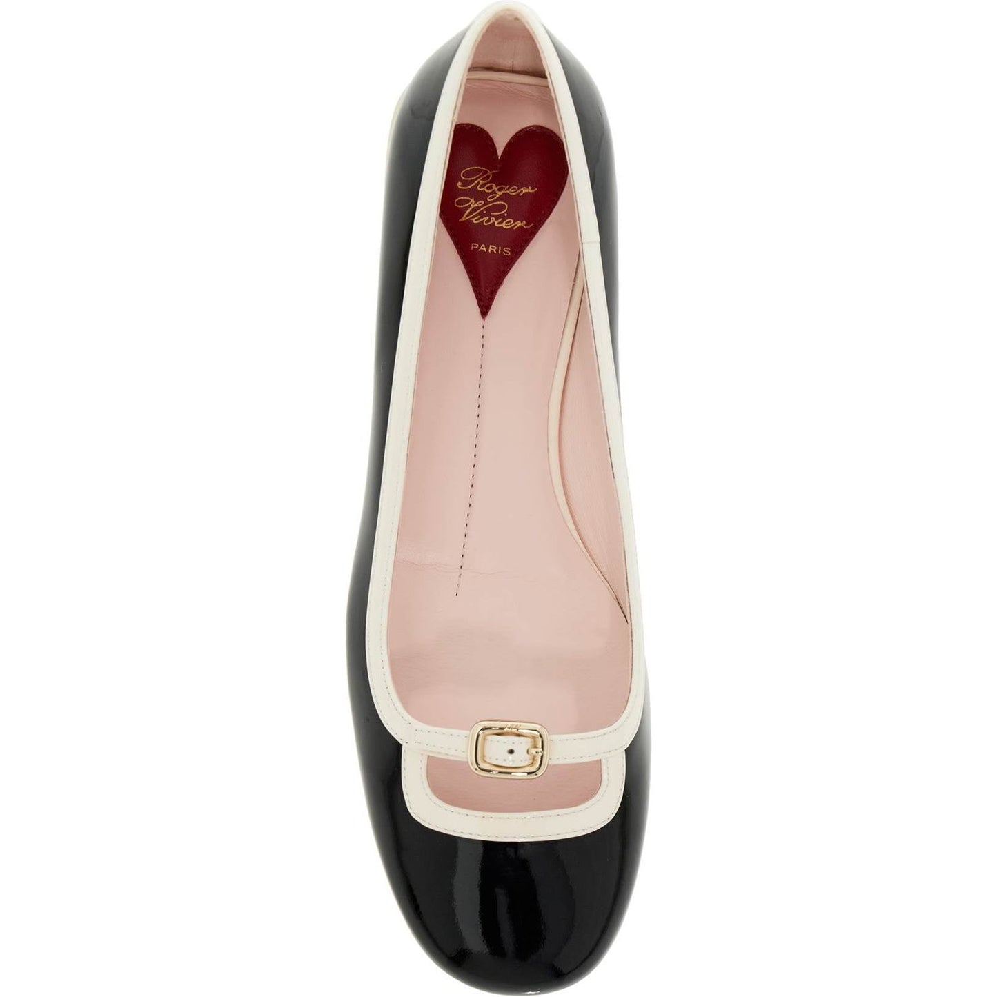 Roger Vivier "viv' podium patent Flat Shoes Roger Vivier