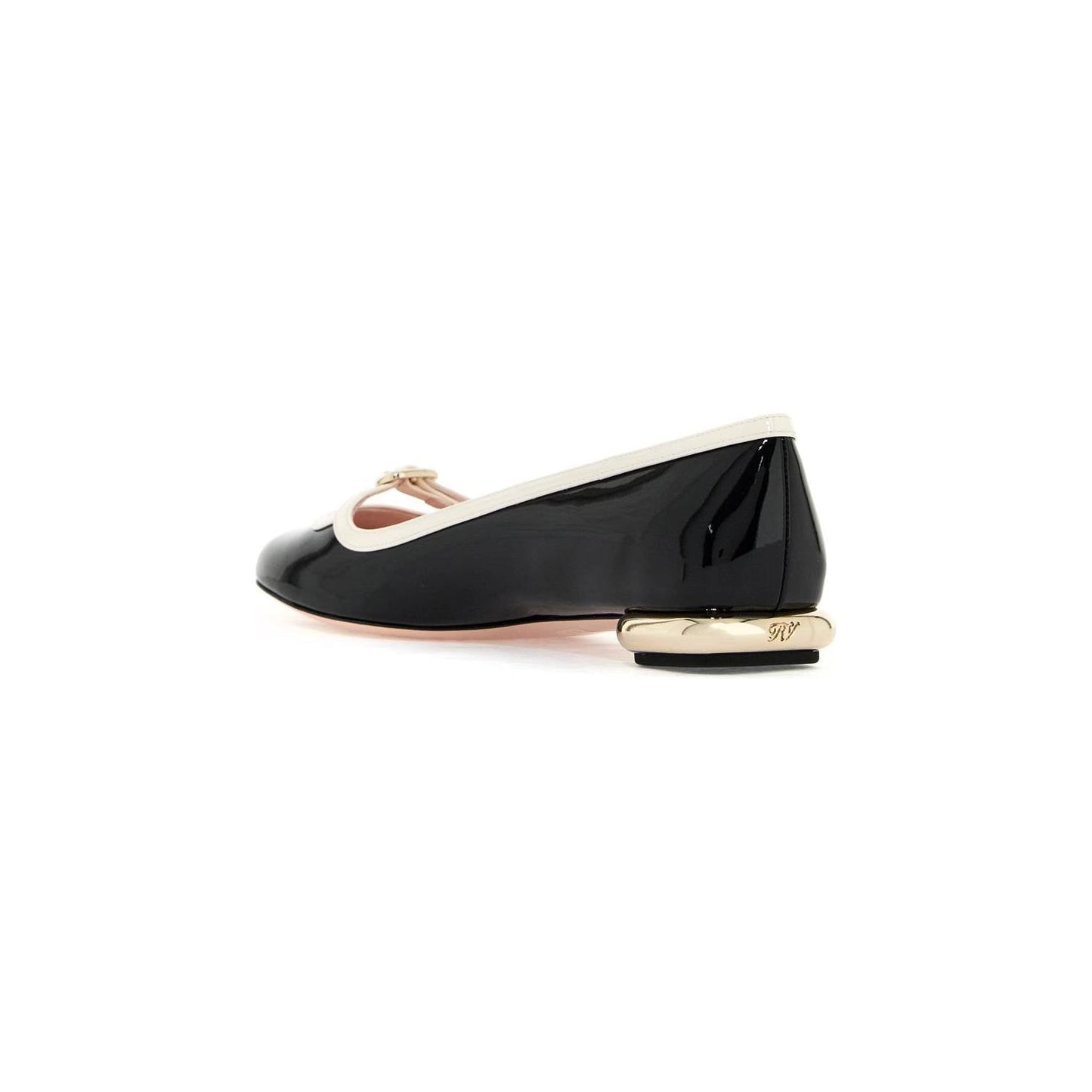 Roger Vivier "viv' podium patent Flat Shoes Roger Vivier